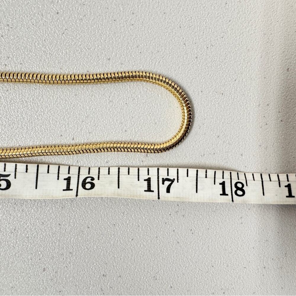 Vintage Sarah Coventry Gold Tone Extra Long Chain Necklace Womens Costume - Picture 6 of 7